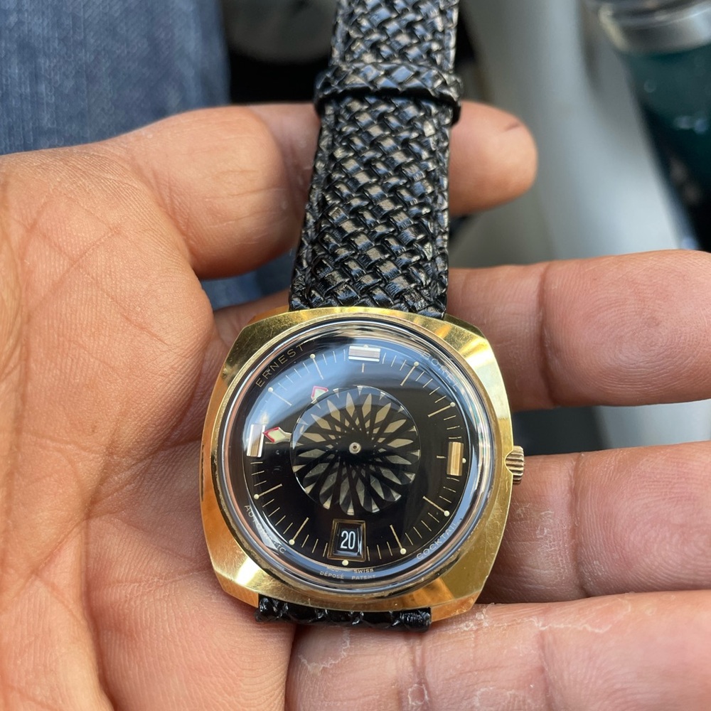 Vintage Ernest Borel automatic men’s watch